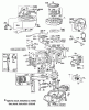 Toro 23022 - Lawnmower, 1985 (5000001-5999999) Ersatzteile ENGINE BRIGGS & STRATTON MODEL 130902-0543-01 #2