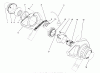 Toro 51547 (700) - 700 Rake-O-Vac, 1993 (39000001-39014999) Ersatzteile BLOWER ASSEMBLY