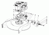 Toro 23158 - 21" Whirlwind Hevi-Duty Lawnmower, 1977 (7000001-7999999) Ersatzteile ENGINE ASSEMBLY