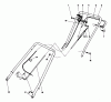 Toro 23158 - 21" Whirlwind Hevi-Duty Lawnmower, 1977 (7000001-7999999) Ersatzteile HANDLE ASSEMBLY