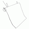 Toro 51547 (700) - 700 TBX Rake-O-Vac, 1991 (1000001-1999999) Ersatzteile BAG ASSEMBLY