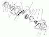 Toro 51547 (700) - 700 TBX Rake-O-Vac, 1991 (1000001-1999999) Ersatzteile BLOWER ASSEMBLY