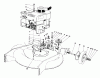 Toro 23177 - Lawnmower, 1976 (6000001-6999999) Ersatzteile ENGINE ASSEMBLY