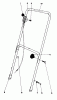 Toro 23307 - 21" Hevi-Duty Lawnmower, 1978 (8000001-8999999) Ersatzteile HANDLE ASSEMBLY