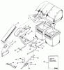 Toro 97-38SW01 - 38" Sweeper, 1979 Ersatzteile REAR GRASS BAGGER-5 BUSHEL (.2 CU. M)(VEHICLE IDENTIFICATION NUMBER 97-06CL01)