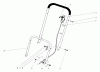 Toro 23450 - Lawnmower, 1980 (0000001-0999999) Ersatzteile HANDLE ASSEMBLY