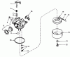 Toro 26551 - Lawnmower, 1989 (9000001-9999999) Ersatzteile CARBURETOR NO. 632434