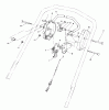 Toro 26562 - Lawnmower, 1992 (2000001-2999999) Ersatzteile CONTROL ASSEMBLY