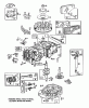 Toro 26562 - Lawnmower, 1992 (2000001-2999999) Ersatzteile ENGINE MODEL NO. 124702-0136-01