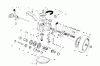 Toro 26620BG - Lawnmower, 1990 (0009001-0999999) Ersatzteile GEAR CASE ASSEMBLY (FOR MODEL 26620B-0900101 THRU 0900861, MODEL 26620BG-09000101 THRU 090121)