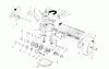 Toro 26620BG - Lawnmower, 1990 (0009001-0999999) Ersatzteile GEAR CASE ASSEMBLY (MODEL 26620B-0900862 & UP, MODEL 26620BG-0901242 & UP)