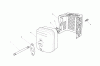 Toro 26620BG - Lawnmower, 1990 (0009001-0999999) Ersatzteile MUFFLER ASSEMBLY (ENGINE NO. VMG6, VMJ8 & VMK9)