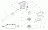 Toro 51549 - Rake and Vac Blower, 2000 (200000001-200999999) Ersatzteile BLOWER ASSEMBLY