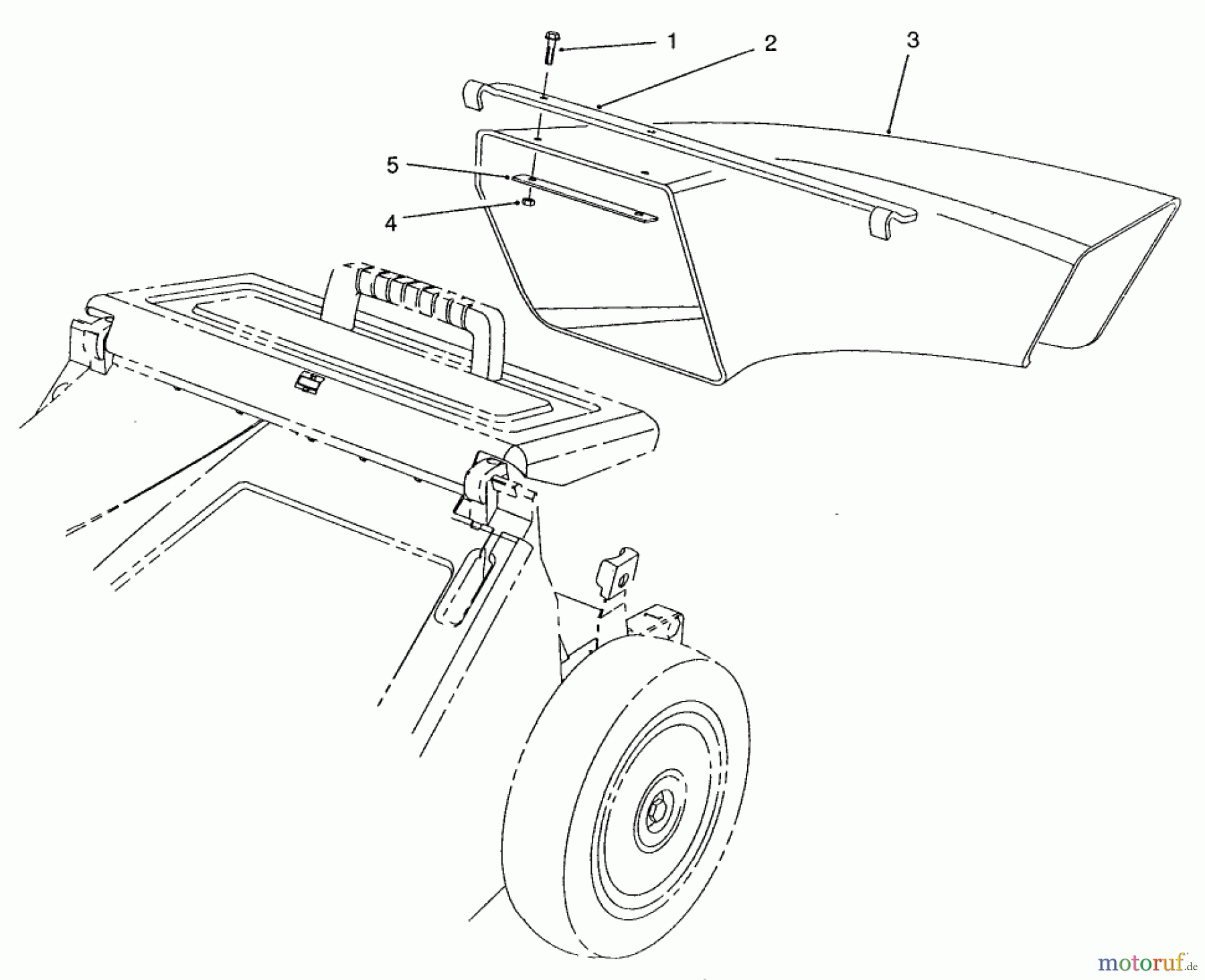 Toro Neu Mowers, Walk-Behind Seite 2 26620B - Toro Lawnmower, 1992 (2000001-2999999) SIDE DISCHARGE CHUTE MODEL NO. 59112 (OPTIONAL)