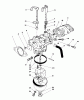 Toro 26620BF - Lawnmower, 1991 (1000001-1999999) Ersatzteile CARBURETOR ASSEMBLY (ENGINE NO. VML0-7)