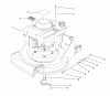 Toro 26620BF - Lawnmower, 1991 (1000001-1999999) Ersatzteile ENGINE ASSEMBLY