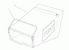 Toro 26620BF - Lawnmower, 1991 (1000001-1999999) Ersatzteile GRASS BAG ASSEMBLY