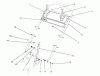Toro 26620BF - Lawnmower, 1991 (1000001-1999999) Ersatzteile HANDLE ASSEMBLY