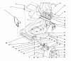 Toro 26620BF - Lawnmower, 1991 (1000001-1999999) Ersatzteile HOUSING ASSEMBLY