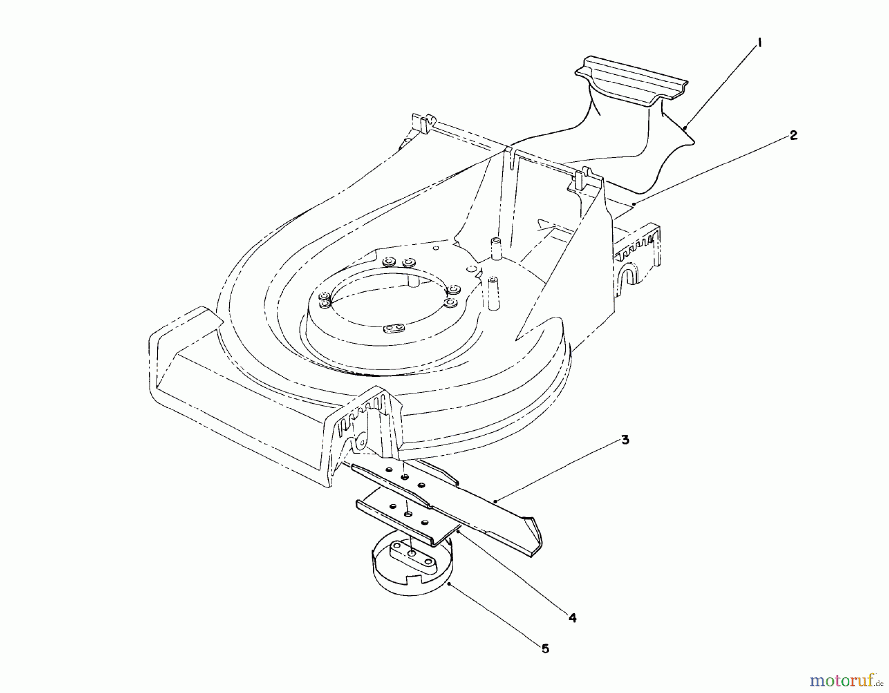 Toro Neu Mowers, Walk-Behind Seite 2 26620BF - Toro Lawnmower, 1991 (1000001-1999999) MULCHING KIT MODEL NO. 59172
