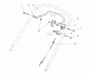 Toro 26620BF - Lawnmower, 1991 (1000001-1999999) Ersatzteile TRACTION CONTROL ASSEMBLY
