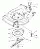 Toro 26620C - Lawnmower, 1989 (9000001-9999999) Ersatzteile BLADE ASSEMBLY