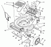 Toro 26620C - Lawnmower, 1989 (9000001-9999999) Ersatzteile HOUSING ASSEMBLY