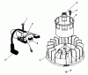 Toro 26620C - Lawnmower, 1989 (9000001-9999999) Ersatzteile MAGNETO & FLYWHEEL ASSEMBLY (ENGINE NO. VMJ8)