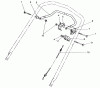 Toro 26620C - Lawnmower, 1989 (9000001-9999999) Ersatzteile TRACTION CONTROL ASSEMBLY