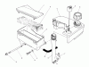 Toro 26622 - Lawnmower, 1990 (0003101-0999999) Ersatzteile AIR CLEANER & FUEL TANK ASSEMBLY (ENGINE MODEL NO. VMK9-2)