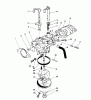 Toro 26622 - Lawnmower, 1990 (0003101-0999999) Ersatzteile CARBURETOR ASSEMBLY (ENGINE MODEL NO. VMK9-2)