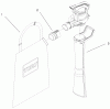 Toro 51557 - Super Blower Vac, 1997 (790000001-799999999) Ersatzteile VACUUM TUBE AND BAG ASSEMBLY