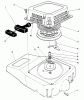 Toro 26622 - Lawnmower, 1991 (1000001-1999999) Ersatzteile RECOIL ASSEMBLY (ENGINE MODEL NO. VM140)