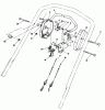 Toro 26622C - Lawnmower, 1989 (9000001-9999999) Ersatzteile TRACTION CONTROL ASSEMBLY