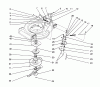 Toro 26623 - Lawnmower, 1991 (0000001-0999999) Ersatzteile BLADE BRAKE CLUTCH ASSEMBLY