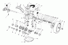 Toro 26623 - Lawnmower, 1991 (0000001-0999999) Ersatzteile GEAR CASE ASSEMBLY