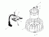 Toro 26623 - Lawnmower, 1991 (0000001-0999999) Ersatzteile MAGNETO & FLYWHEEL ASSEMBLY (ENGINE MODEL NO. VML0-2)