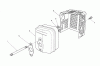 Toro 26623 - Lawnmower, 1991 (0000001-0999999) Ersatzteile MUFFLER ASSEMBLY (ENGINE MODEL NO. VML0-2)