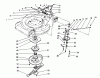 Toro 26624 - Lawnmower, 1988 (8000001-8999999) Ersatzteile BLADE BRAKE CLUTCH ASSEMBLY