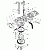 Toro 26624 - Lawnmower, 1988 (8000001-8999999) Ersatzteile CARBURETOR ASSEMBLY (MODEL NO. VMH7)