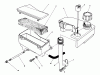 Toro 26624 - Lawnmower, 1989 (9000001-9999999) Ersatzteile AIR CLEANER & FUEL TANK ASSEMBLY (ENGINE MODEL NO. VMG6, VMH7 & VMJ8)