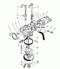 Toro 26624 - Lawnmower, 1989 (9000001-9999999) Ersatzteile CARBURETOR ASSEMBLY (ENGINE MODEL NO. VMG6 & VMH7)