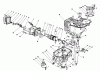 Toro 26624 - Lawnmower, 1989 (9000001-9999999) Ersatzteile CRANKCASE ASSEMBLY (ENGINE MODEL NO. VMG6 & VMH7)