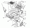 Toro 26624 - Lawnmower, 1989 (9000001-9999999) Ersatzteile HOUSING ASSEMBLY