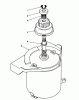 Toro 26624 - Lawnmower, 1989 (9000001-9999999) Ersatzteile STARTER MOTOR ASSEMBLY