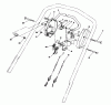 Toro 26624 - Lawnmower, 1989 (9000001-9999999) Ersatzteile TRACTION CONTROL ASSEMBLY