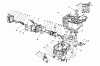 Toro 26625B - Lawnmower, 1993 (3900001-3999999) Ersatzteile CRANKCASE ASSEMBLY (ENGINE NO. VMM1-3)
