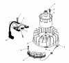 Toro 26625B - Lawnmower, 1993 (3900001-3999999) Ersatzteile MAGNETO & FLYWHEEL ASSEMBLY (ENGINE NO. VMM1-3)