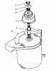 Toro 26625B - Lawnmower, 1993 (3900001-3999999) Ersatzteile STARTER MOTOR ASSEMBLY