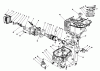 Toro 26625CG - Lawnmower, 1989 (9000001-9999999) Ersatzteile CRANKCASE ASSEMBLY (ENGINE NO. VMJ8)